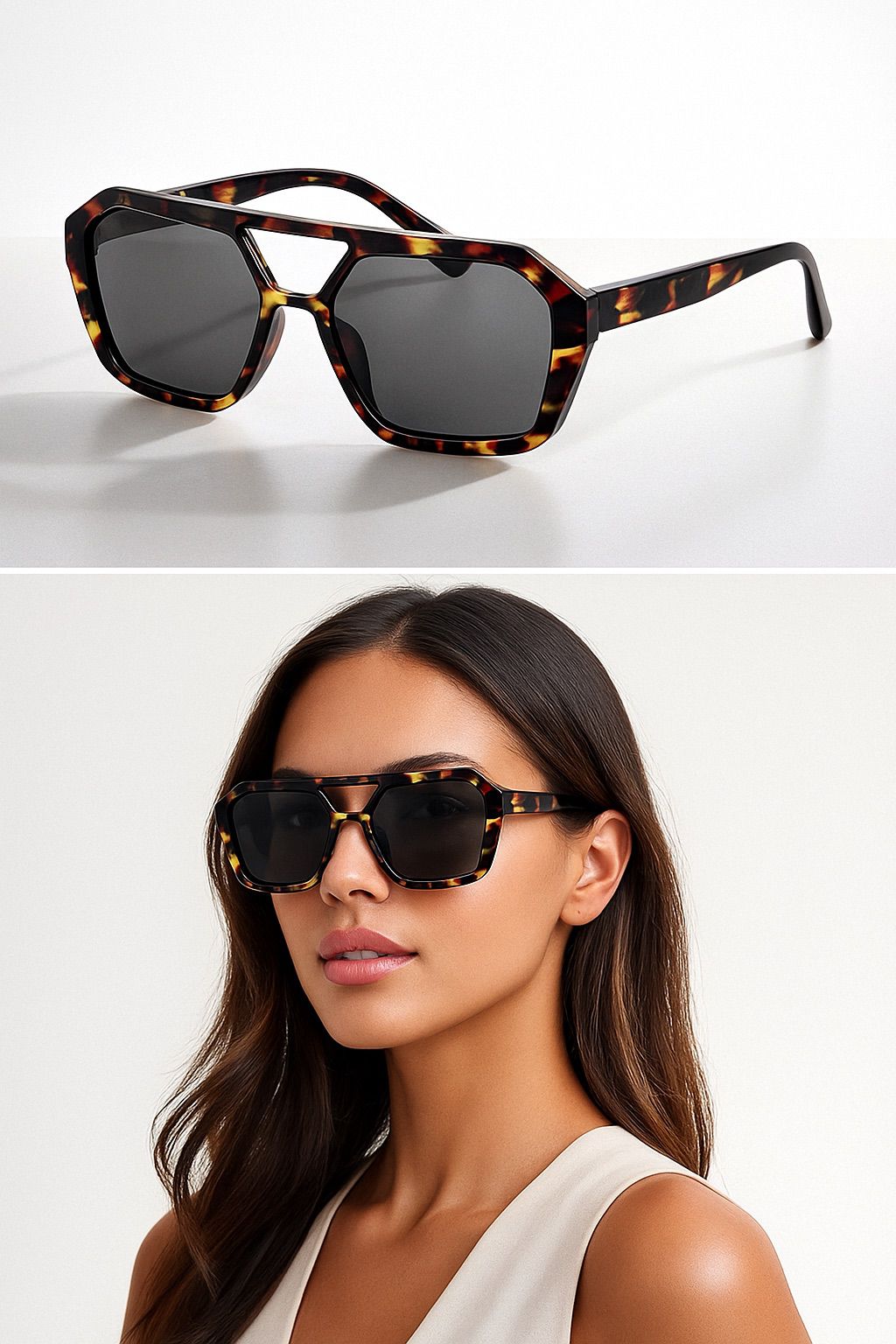 Occhiali da Sole “Tortoise Bold” – Maison C Style