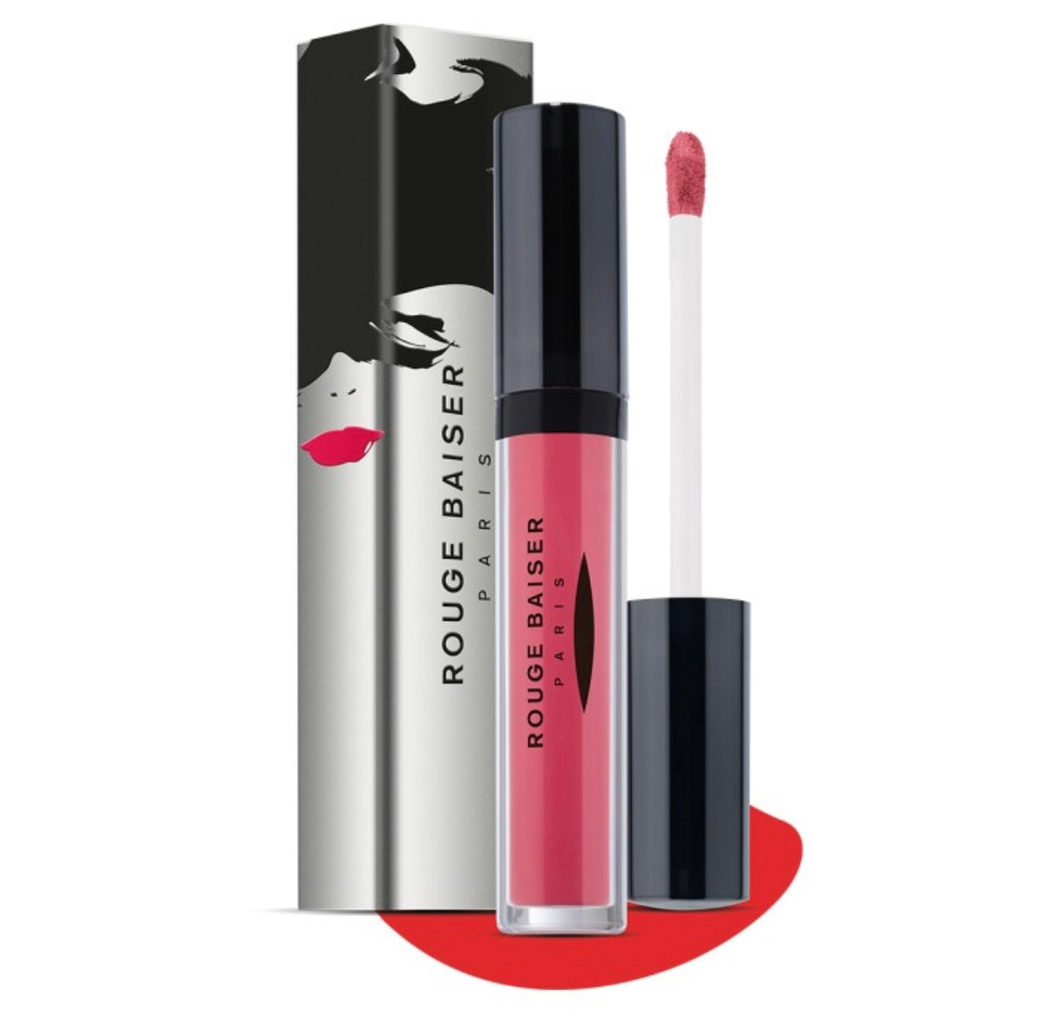 Rouge Baiser Laque à Lèvres evidemment Vinyle 704 Rose Drage`e 4.2ml