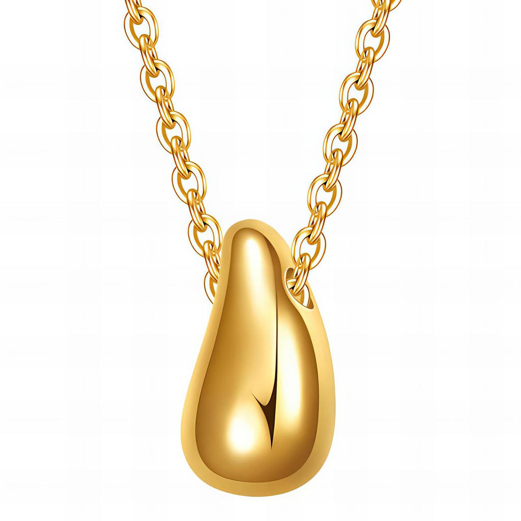 Collana “Larme d’Or” – Maison C | Acciaio placcato oro 18K
