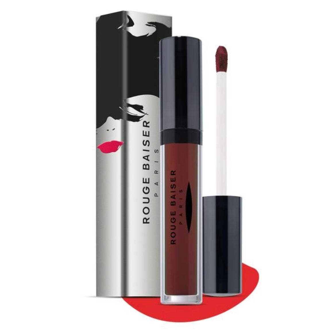 Rouge Baiser Laque à Lèvres evidemment Vinyle 714 Violet Cuir 4.2ml