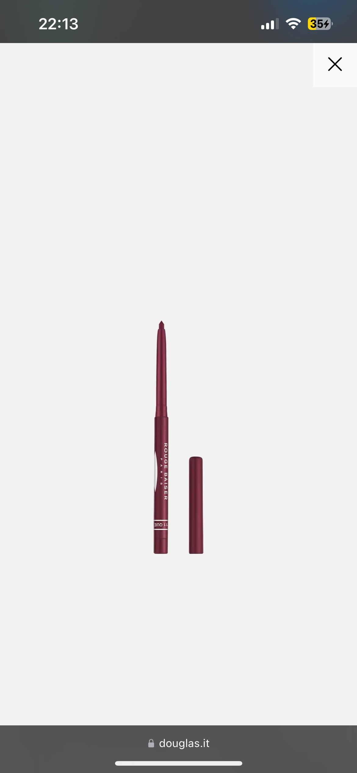 Rouge Baiser ROSSETTO STYLO CONTOUR DES LEVRES 01